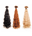 She Extensiones Cabello Natural c/queratina onduladas