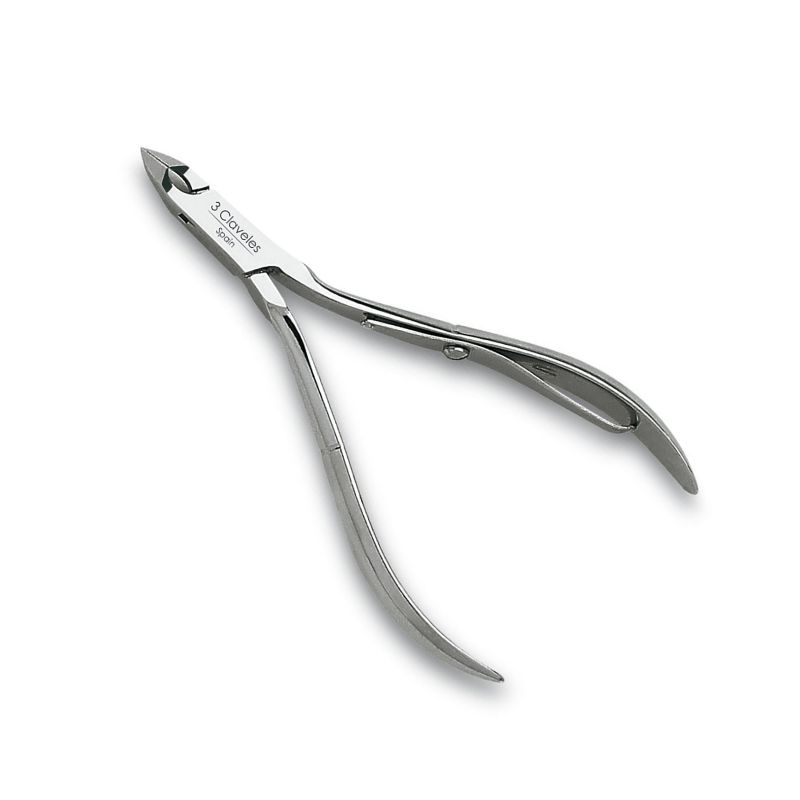 3 Claveles Alicate Cuticula corte 3 mm.