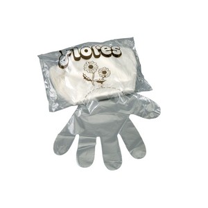 Guantes desechables polietileno