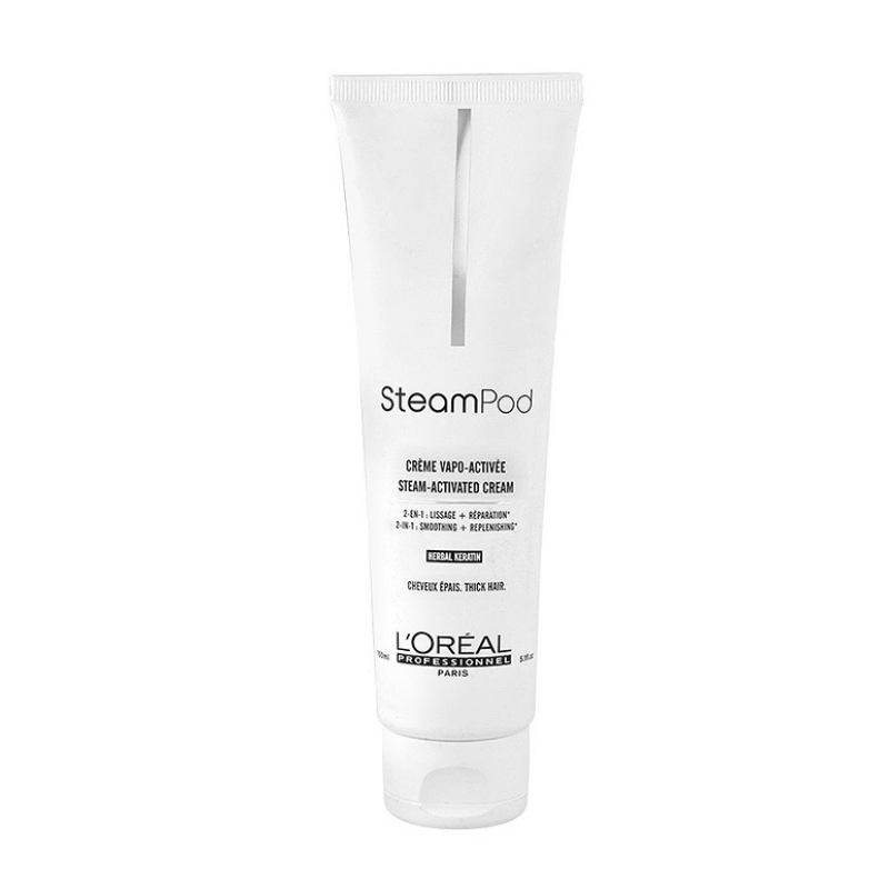 L`oreal Steampod Leche Pro-Keratin 150 ml.